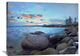 "Rocky Shoreline Along Hidden Beach, Lake Tahoe, Nevada" Artwork, 40" x 30"
