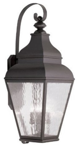 Livex Lighting 4 Light Bronze Outdoor Wall Lantern - 2607-07