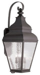 Livex Lighting 4 Light Bronze Outdoor Wall Lantern - 2607-07
