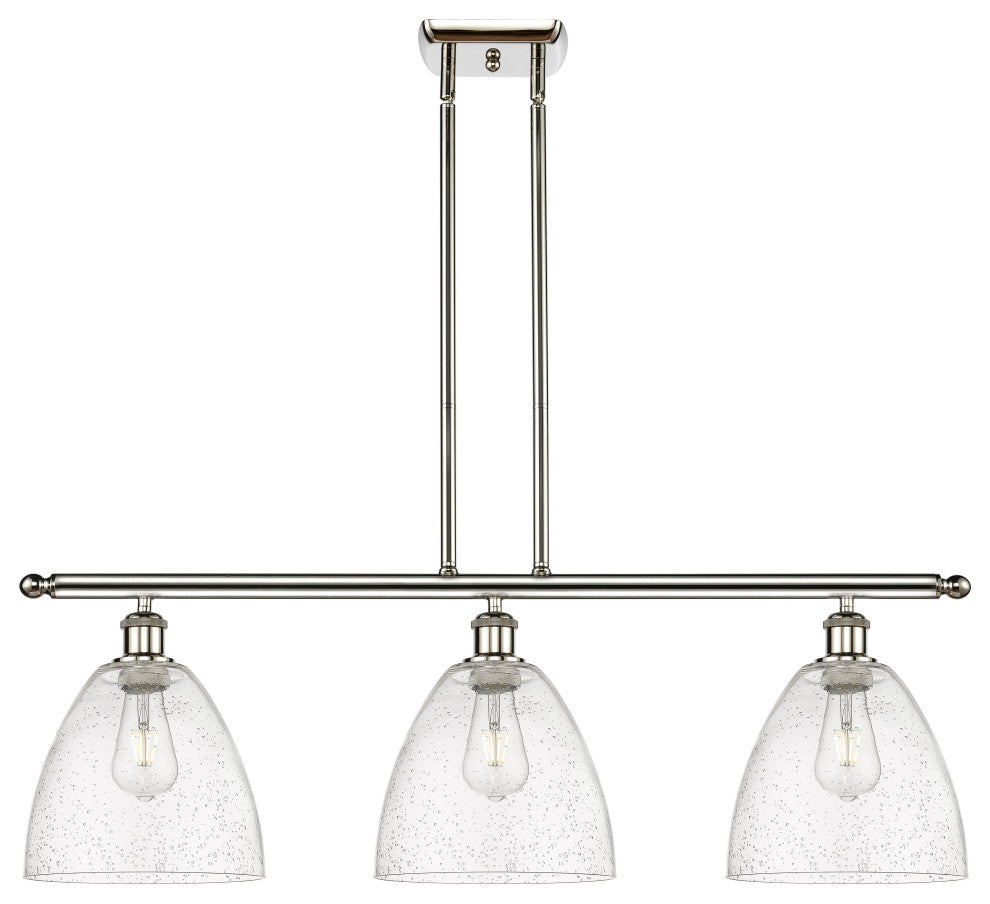 Innovations 516-3I-PN-GBD-94-LED 3 Light Island Light, Polished Nickel