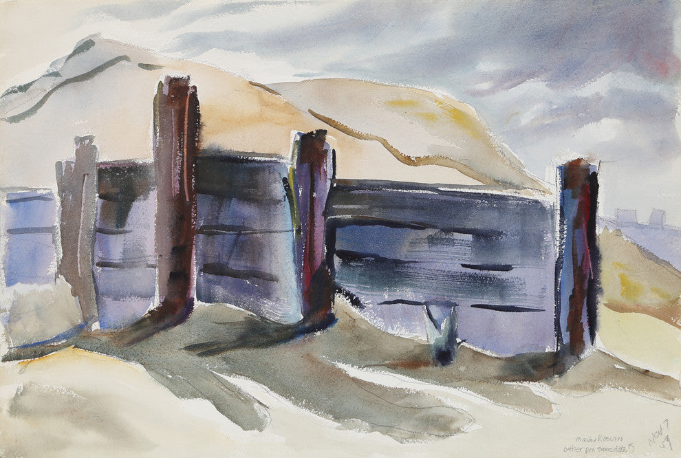 Eve Nethercott "Roslyn, P1.11" Watercolor Painting