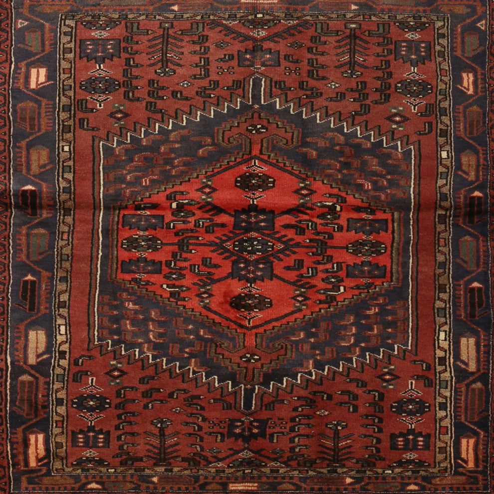 Ahgly Company Indoor Square Traditional Area Rugs, 4' Square