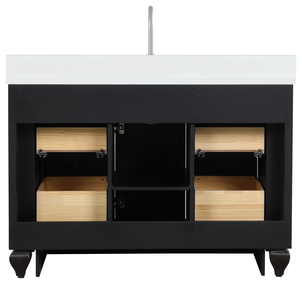 Winston 48" Single Vanity, Espresso