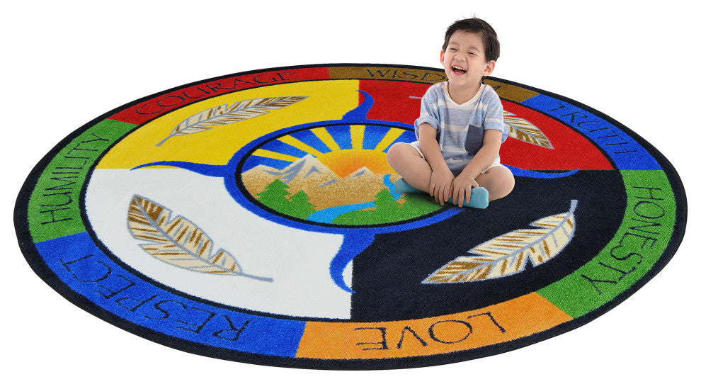 Traditional Teachings, 5'4" Round