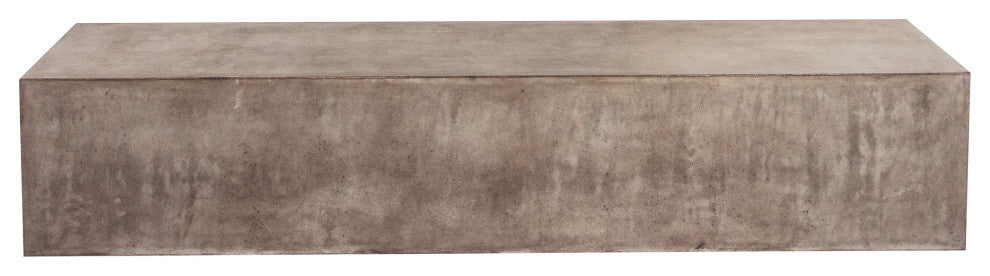 Monolith Coffee Table - Slate Grey Outdoor Coffee Table