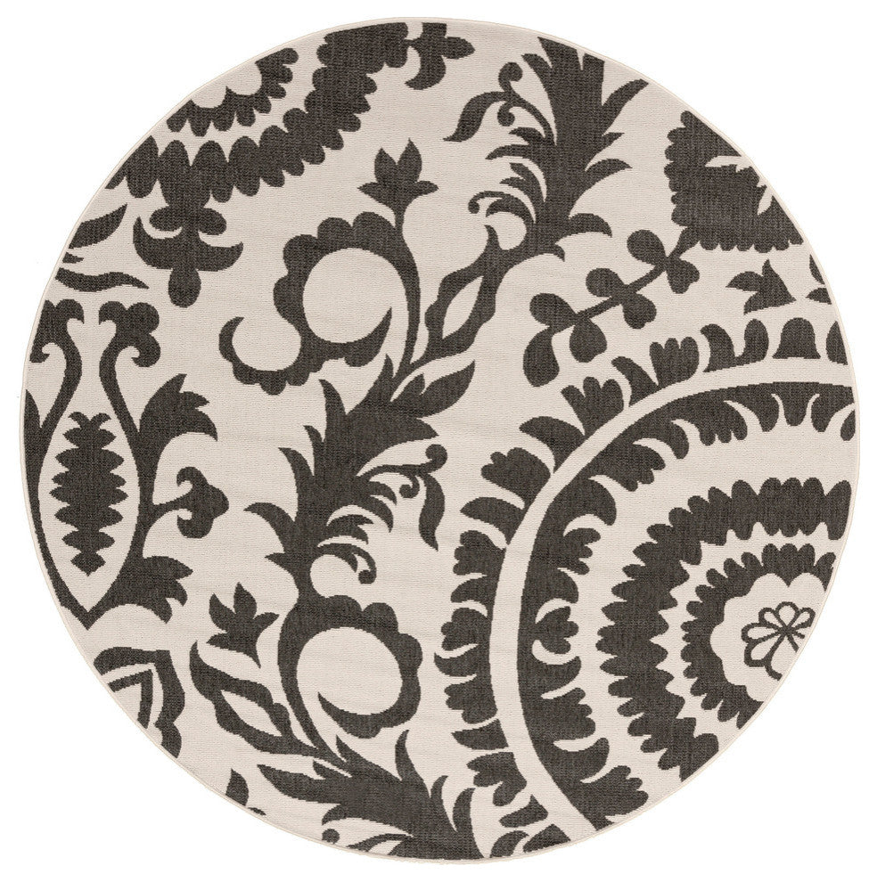 Alfresco Area Rug, 7'3" Round