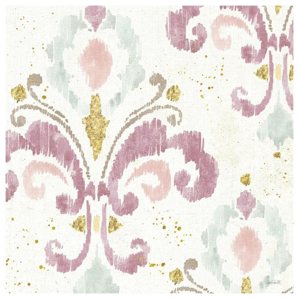 "Soft Deco I" Digital Paper Print by Anne Tavoletti, 38"x38"