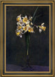 Henri FantinLatour Yellow Flowers (Coucous) Framed Premium Canvas Print, 18"x27"