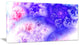 Light Blue Magic Stormy Sky, Abstract Canvas Art Print, 40x20