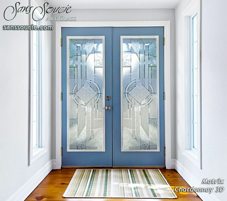 Interior Prehung Door or Interior Slab Door - Matrix Chardonnay - Primed -...