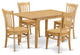 5 Pc Kitchen Table Set - Kitchen Table And 4 Dining Chairs