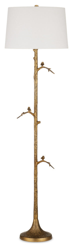 Piaf Brass Floor Lamp