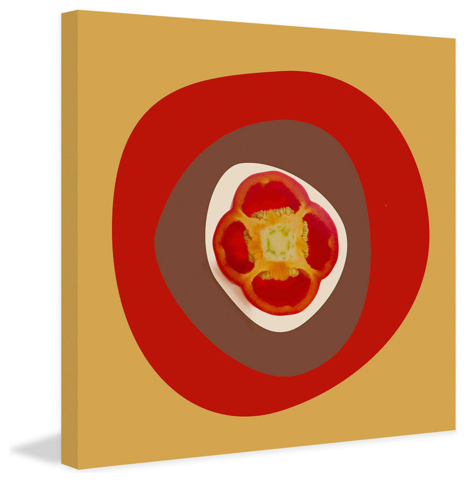 "September Pepper 2" Painting Print on Canvas by Irena Orlov