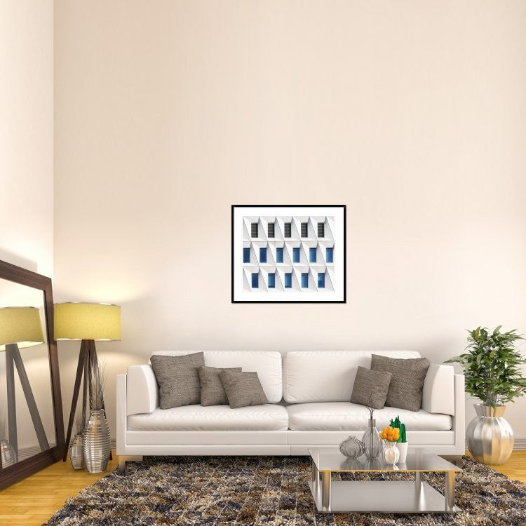"Backslashed" Framed Digital Print by Luc Vangindertael (laGrange), 38"x32"