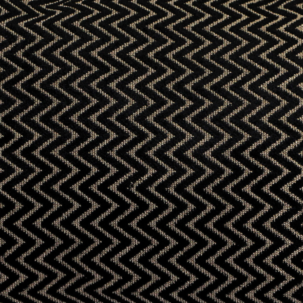 Velvet Geometric Pattern Decorative Throw Pillow, Art Deco Stripes, 12"x20"