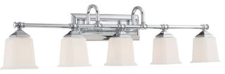 Quoizel NL8605C Five Light Bath Fixture Nicholas Polished Chrome