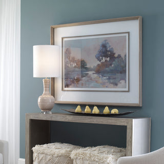 Uttermost Morning Lake Watercolor Framed print