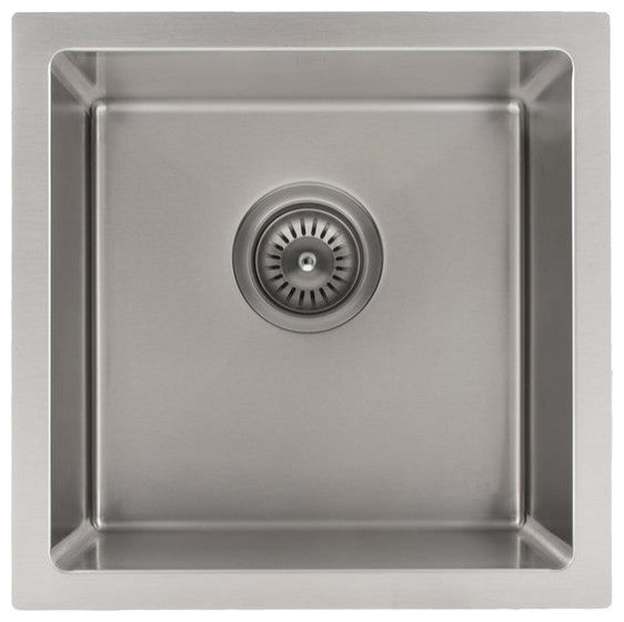 ZLINE Undermount Single Bowl Bar Sink in Stainless Steel (SUS-15)