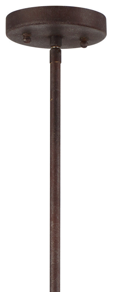 Crystorama Doral One Light Pendant DOR-B7700-FB