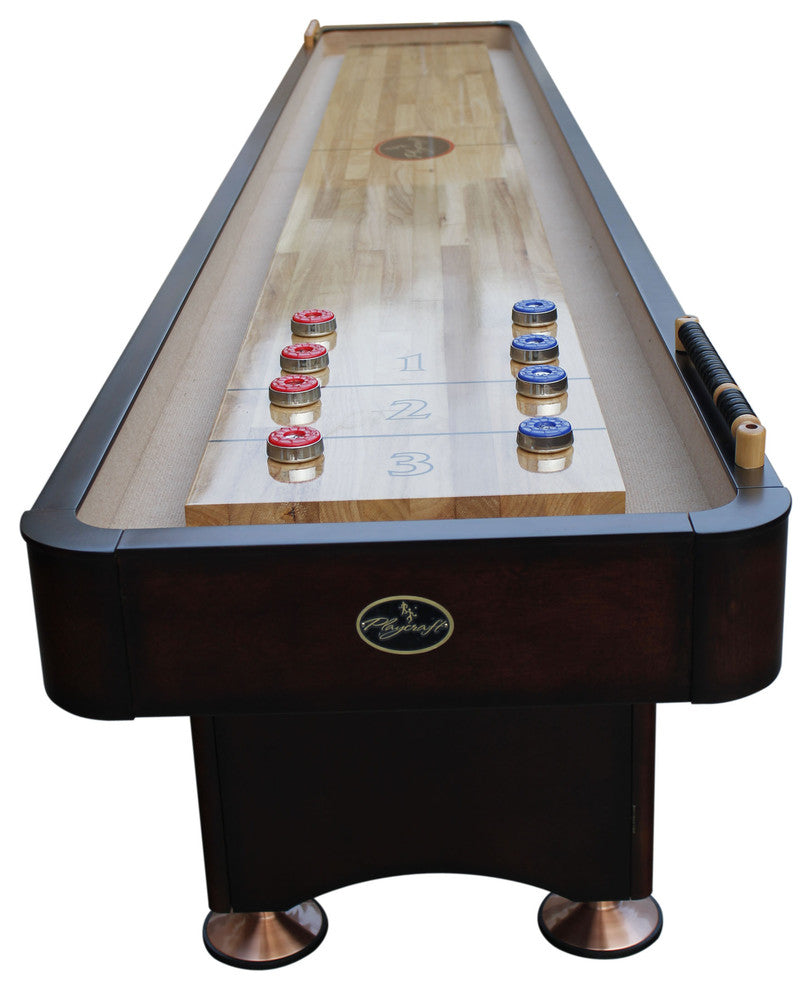 Georgetown Shuffleboard Table By Playcraft, Espresso, 14'