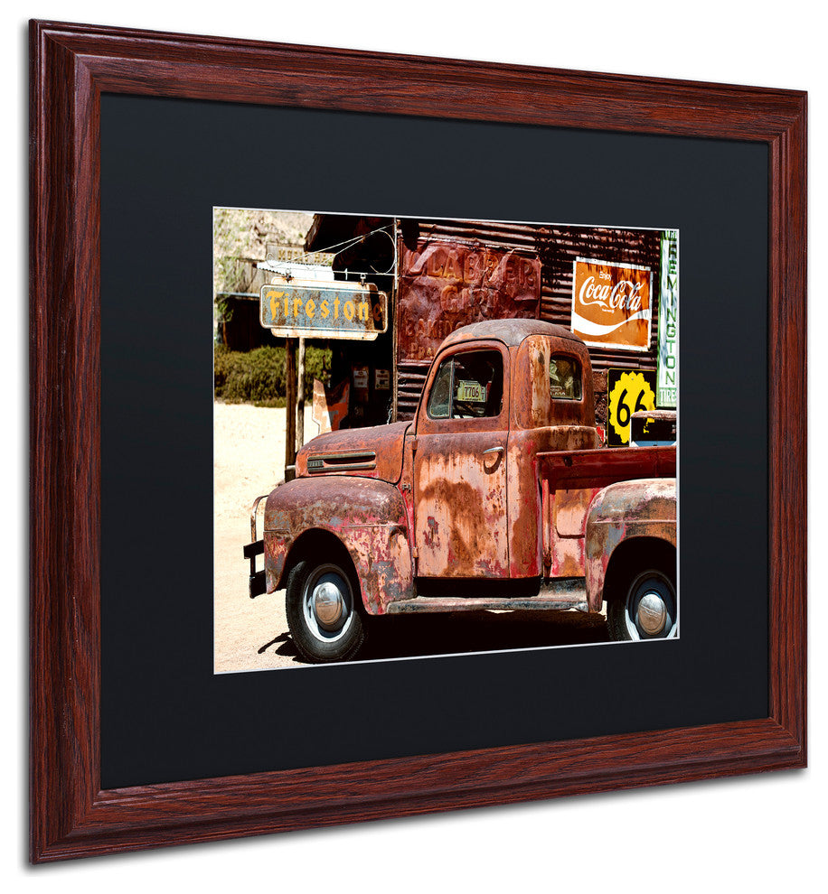 Philippe Hugonnard 'US Truck' Matted Framed Art, 16x20