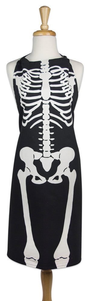 DII Skeleton Print Chef Apron