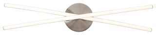 Lock 24" LED Vanity Light, Satin Nickel