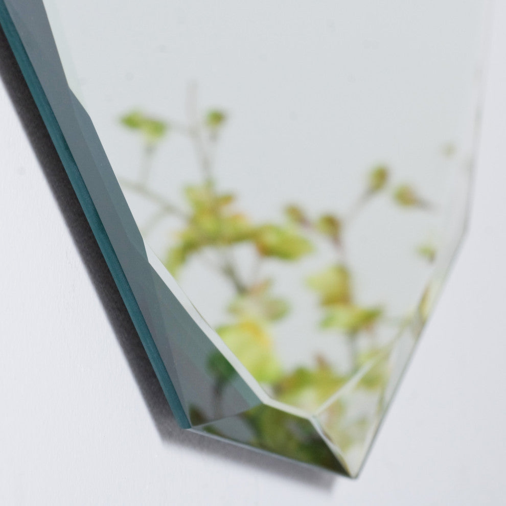 Diamond Bathroom Mirror, 23.6" X 31.5"