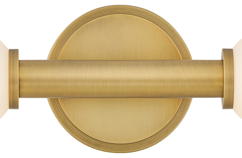 Hinkley Trigo Large Led Sconce, Lacquered Brass