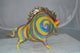 Fat Modern Boar Bronze Statue -  Size: 22"L x 9"W x 15"H.