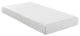 Modern Contemporary Urban Design Bedroom 8" Twin Size Mattress, White, Fabric