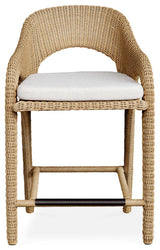 Uttermost Kavali Outdoor Wicker Counter Stool