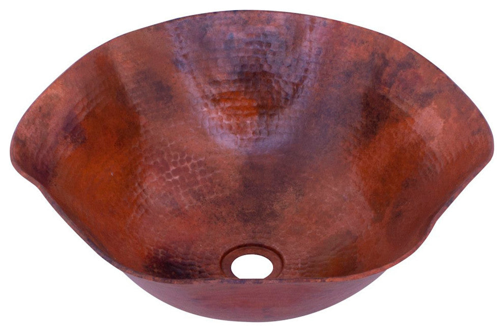 Andulusia Copper Vessel Sink, Natural