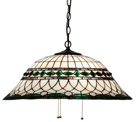 Meyda Lighting 230950 24" Wide Tiffany Roman Pendant