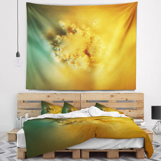 3D Prickly Digital Illustration Abstract Wall Tapestry, 80"x68"