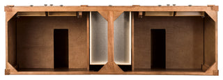 Brittany 72" Saddle Brown Double Vanity