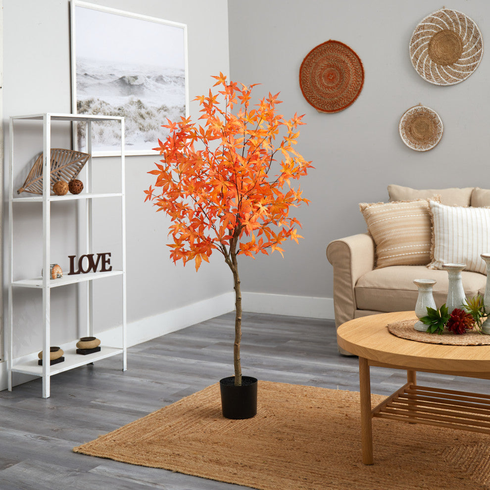 5'' Autumn Maple Artificial Tree