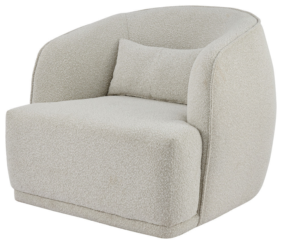 Steward Fabric Swivel Accent Chair