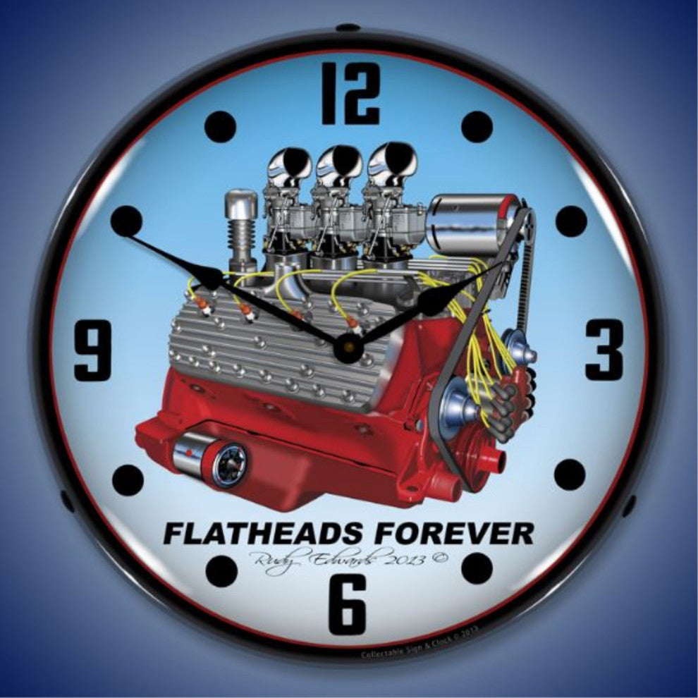 1311471 Flathead V8 Clock