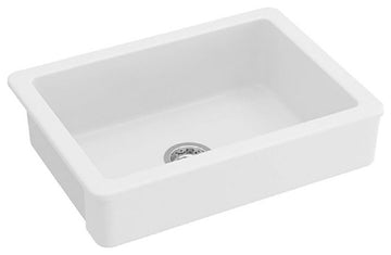 24-inLx 19-inW Farmhouse Apron Front White Kitchen Sink