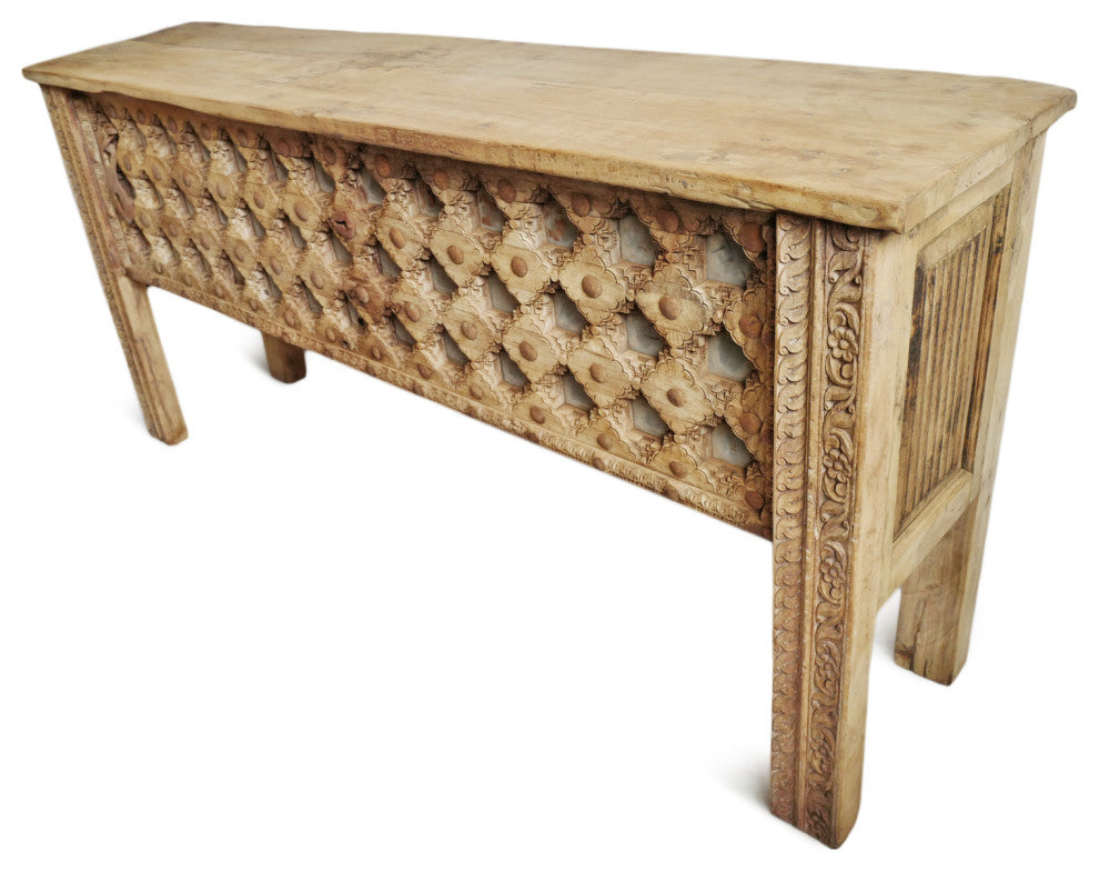 Raw Old Door Console Table