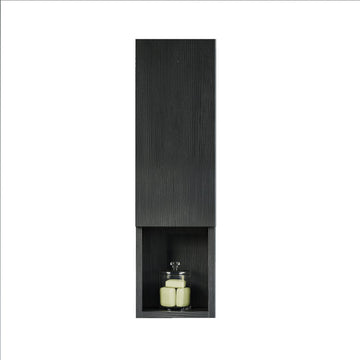 Oates 9" Side Cabinet, Black