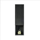 Oates 9" Side Cabinet, Black