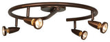 Mirage 4-Light Dimmable LED G Cluster Spot, Bronze