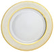 Iriana Salad and Dessert Plates, Set of 6, Gold