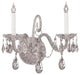 Crystorama Traditional Crystal 2-Light Sconce