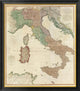 "Composite: Italy, 1800" Framed Canvas Giclee by L. Delarochette, 35x40"