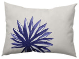 Spiky Flower Decorative Throw Pillow, Purple, 14"x20"