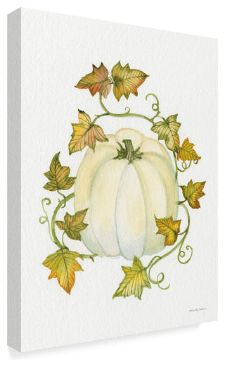 Kathleen Parr Mckenna 'Pumpkin And VInes III' Canvas Art