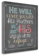 "Refuge Chalk" By Jo Moulton, Giclee Print on Gallery Wrap Canvas, Ready to Hang